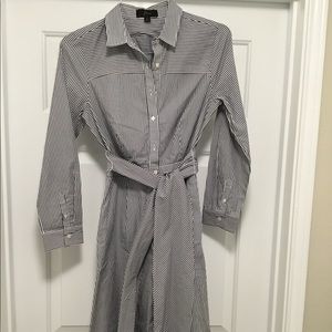 J CREW Shirt Dress With Belt